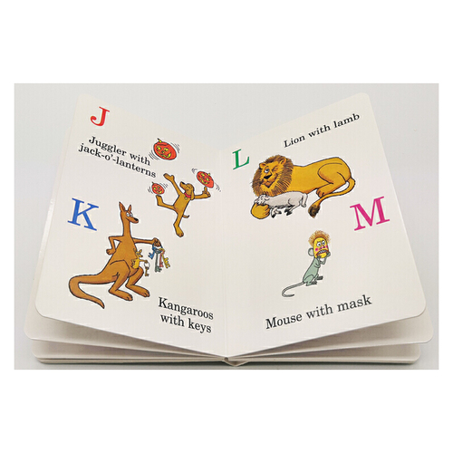 英文原版繪本The Alphabet Book 字母表 蘇斯博士 Dr. Seuss 紙板書 P.D. Eastman