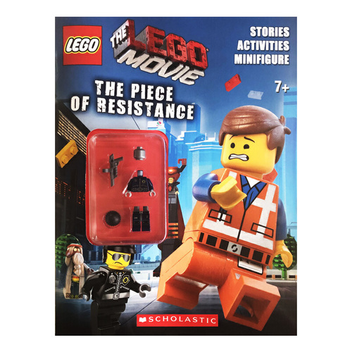 英文原版 Lego the Lego Movie the Piece of Resistance 樂高大電影 附木人偶 兒童益智遊戲圖畫書
