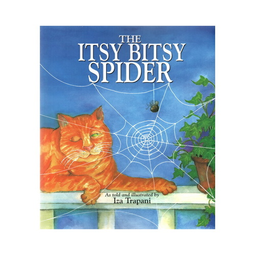#The Itsy Bitsy Spider 可愛的小蜘蛛 英文原版 廖彩杏書單 兒歌童謠繪本 英文兒童讀物
