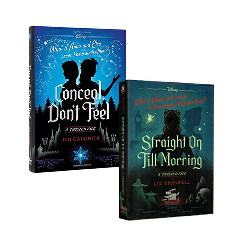 英文原版 Twisted Tales系列 迪斯尼扭曲故事集 Conceal, Don't Feel 2冊合售 冰雪奇緣 青少年奇幻童話 Liz Braswell