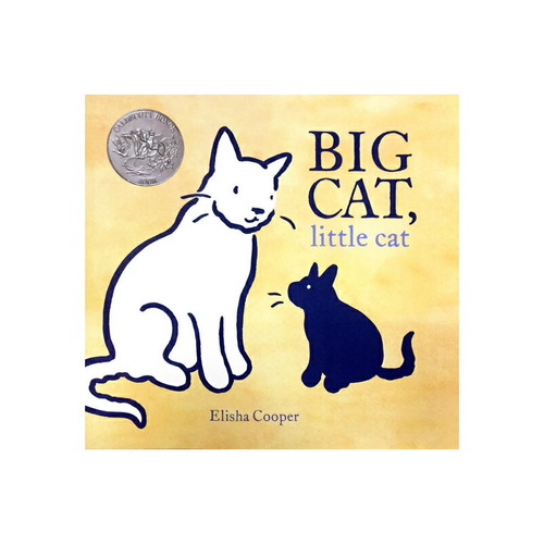 英文原版繪本 Big Cat, Little Cat 大貓和小貓 2018年凱迪克大獎繪本 兒童啟蒙認知圖畫書