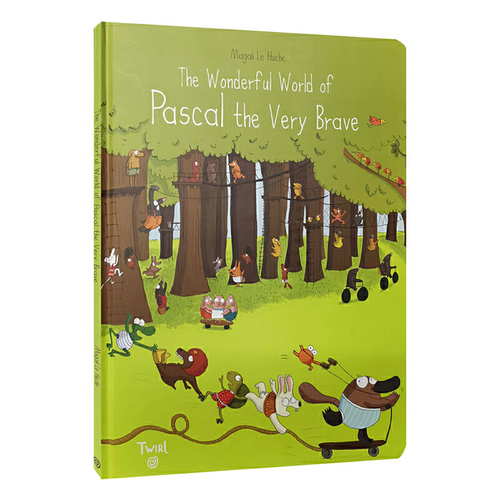 英文原版繪本 The Wonderful World of Pascal the Very Brave 精裝 兒童認知啟蒙圖畫書
