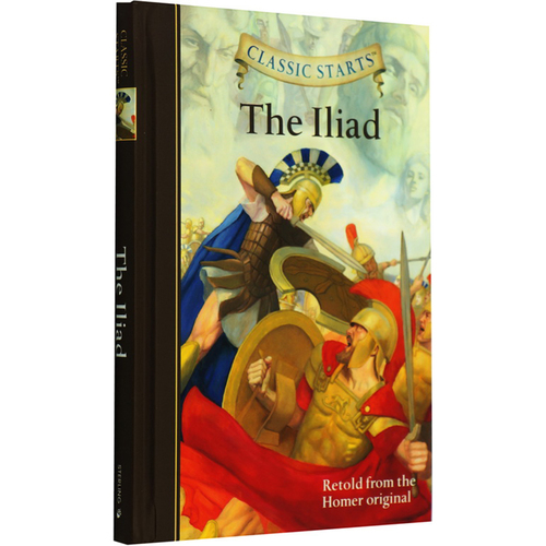 英文原版 Classic Starts: The Iliad 伊利亞特 專門為孩子編的名著讀本 精裝 小説