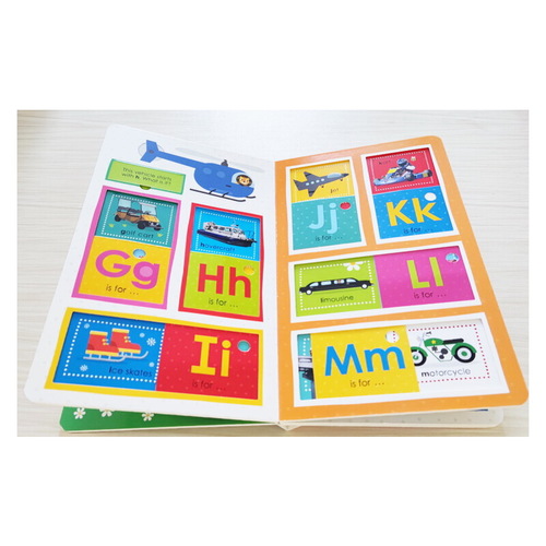 現貨 英文原版 ABC Things That Go 紙板滑滑樂 Early Learners 學樂早期學習 探索字母表練習單詞 兒童語言學習書