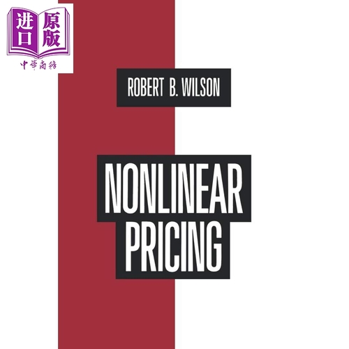 Nonlinear Pricing 英文原版 非線性定價 2020諾貝爾經濟學獎 Robert Wilson