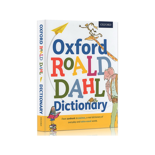 羅爾德達爾英文原版 Oxford Roald Dahl Dictionary 精裝牛津兒童圖解詞典 全綵大厚本