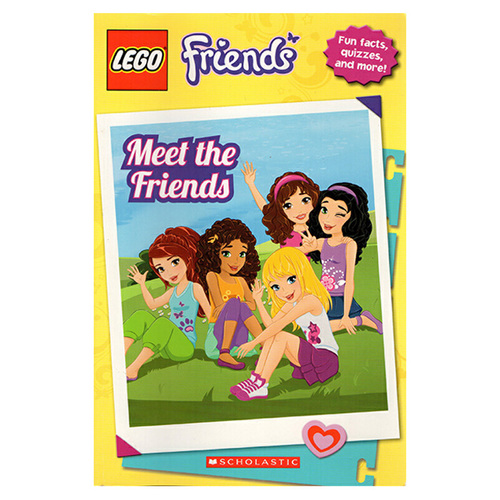 英文原版 Lego Friends Meet the Friends 樂高好朋友女孩系列 情商友誼圖畫書