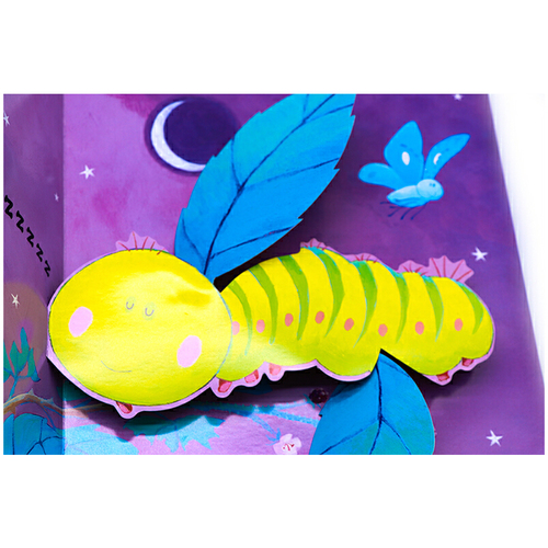 吃葉子的毛毛蟲3D立體書Amazing Pop-Up Fun The Crunching Munching Caterpillar英文原版繪本 精裝3D立體翻翻書 兒童啟蒙圖畫書