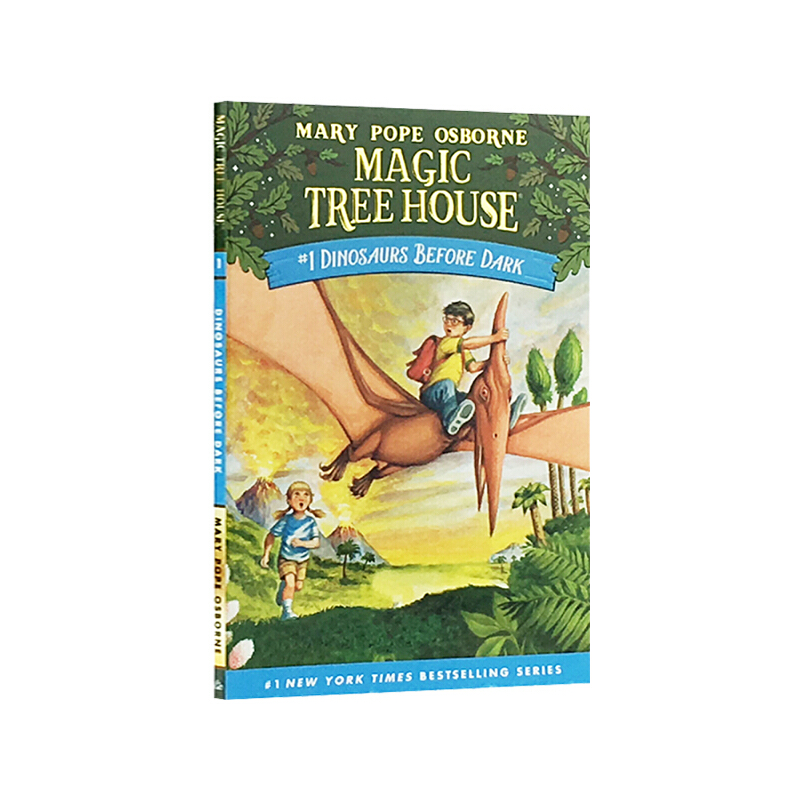#神奇樹屋英文原版 1 Magic Tree House 恐龍谷大冒險 Dinosaurs Before Dark