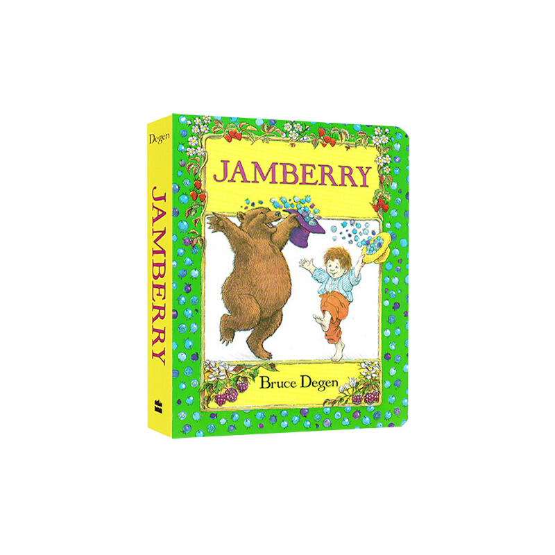 #Jamberry 美妙的漿果世界 英文原版 紙板書 韻文 吳敏蘭繪本123 同場加映