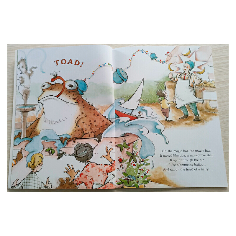 英文原版 The Magic Hat 神奇的帽子 Mem Fox 兒童英語啟蒙圖畫故事繪本