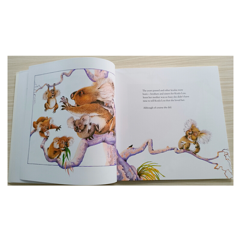 英文原版 Koala Lou 滿滿的母愛 母親節繪本 Mem Fox 兒童英語啟蒙圖畫故事繪本