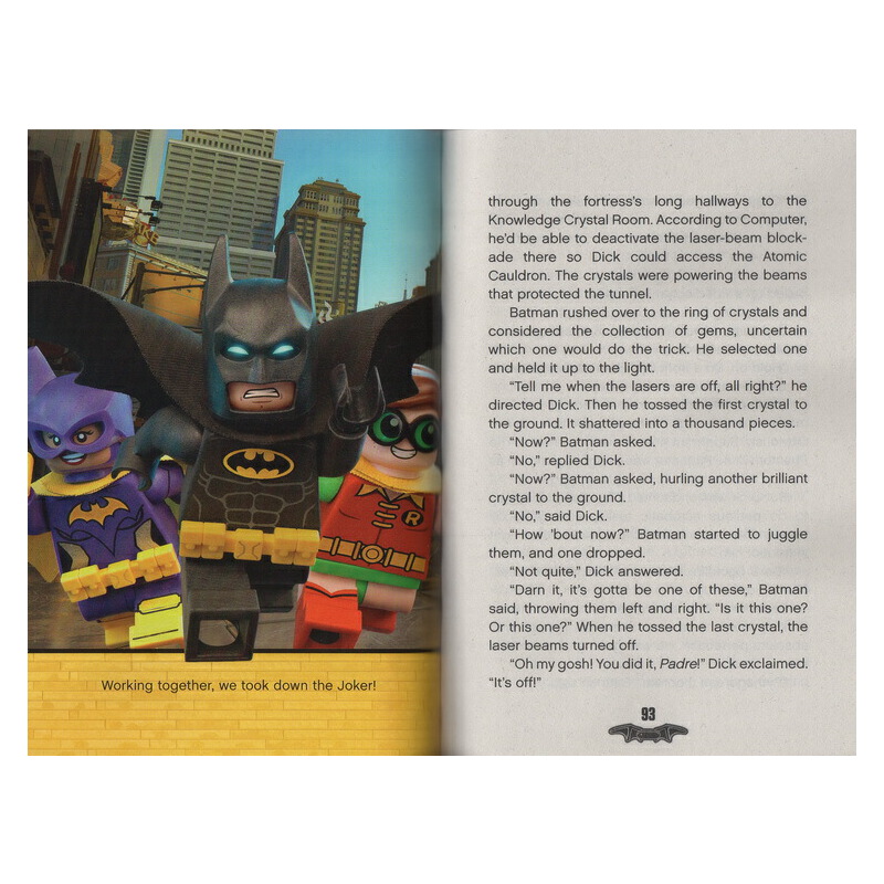 英文原版 The Lego Batman Movie Junior Novel 樂高蝙蝠俠大電影 兒童課外閲讀小説