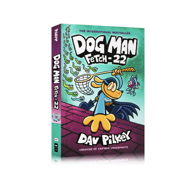 Dog Man 8 神探狗狗的冒險 英文原版漫畫 The Adventures of Dog Man 內褲超人作家Dav Pilkey 漫畫幽默繪本