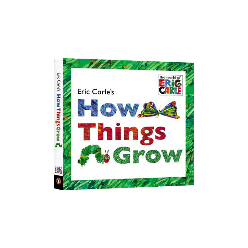 英文原版 Eric Carle's How Things Grow 艾瑞卡爾教你學英文 兒童學習啟蒙閲讀繪本