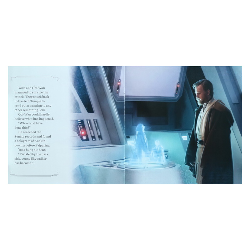 Revenge of the Sith 西斯的復仇 英文原版 Star Wars Read Along 迪士尼星球大戰繪本 附CD