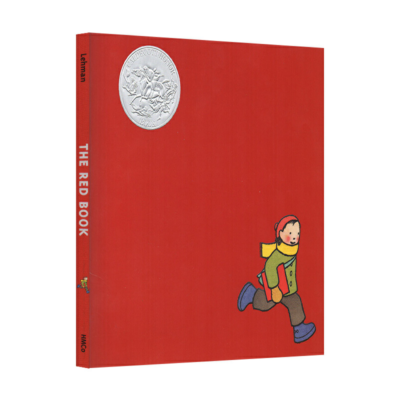 英文原版繪本 The Red Book 小紅書 紅色的書 凱迪克大獎 Barbara Lehman 精裝 兒童友誼繪本圖畫書