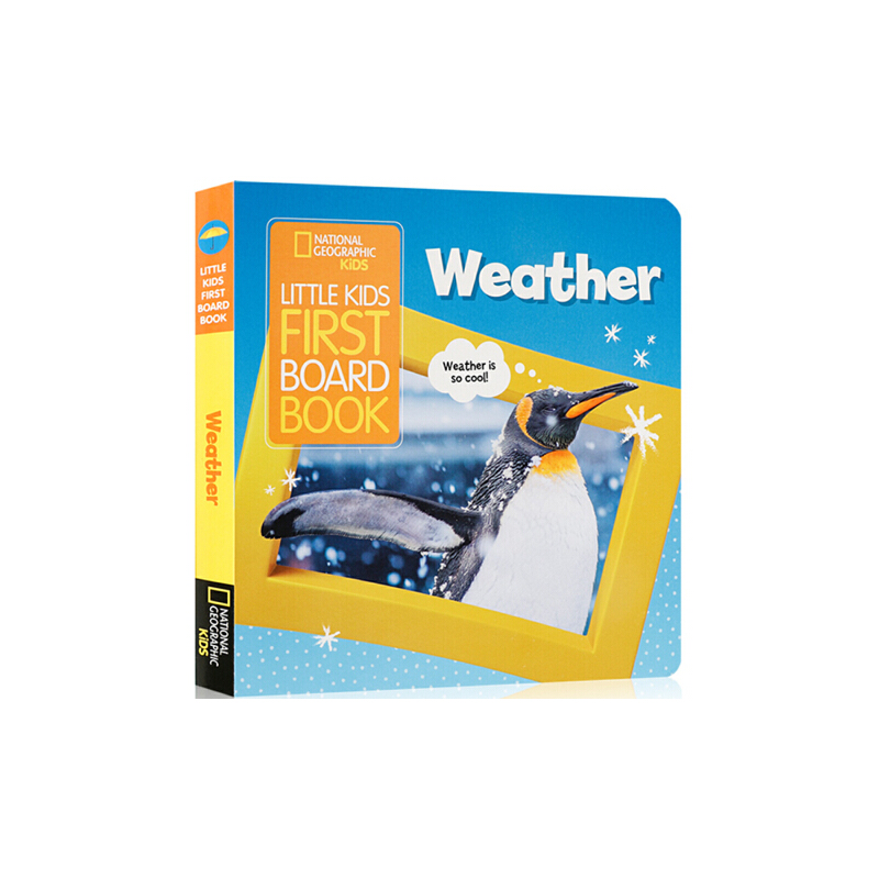 英文原版 美國國家地理 National Geographic Kids Little Kids First Board Book Weather 天氣 兒童啟蒙學習科普百科紙板書