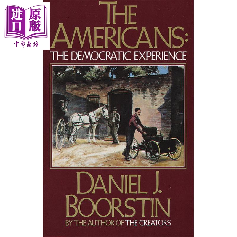 預售 美國人三部曲 殖民地歷程 建國的歷程 民主的歷程 The Americans 英文原版 Daniel J Boorstin