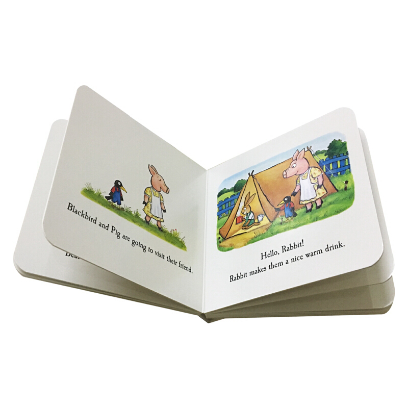 橡樹林的故事 英文原版0 3歲 Tales From Acorn Wood Little Library 4冊紙板 禮盒裝 兒童幼兒啟蒙學習 咕嚕牛同作者Julia Donaldson