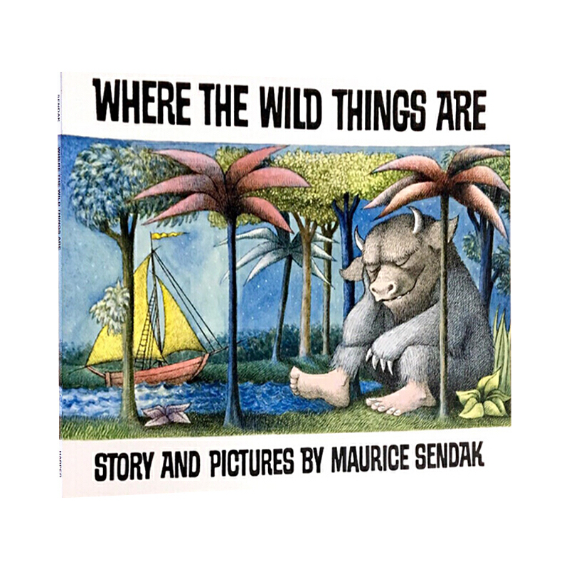 #Where the Wild Things Are 英文原版繪本 野獸國 野獸出沒的地方 莫里斯桑達克  凱迪克大獎 平裝
