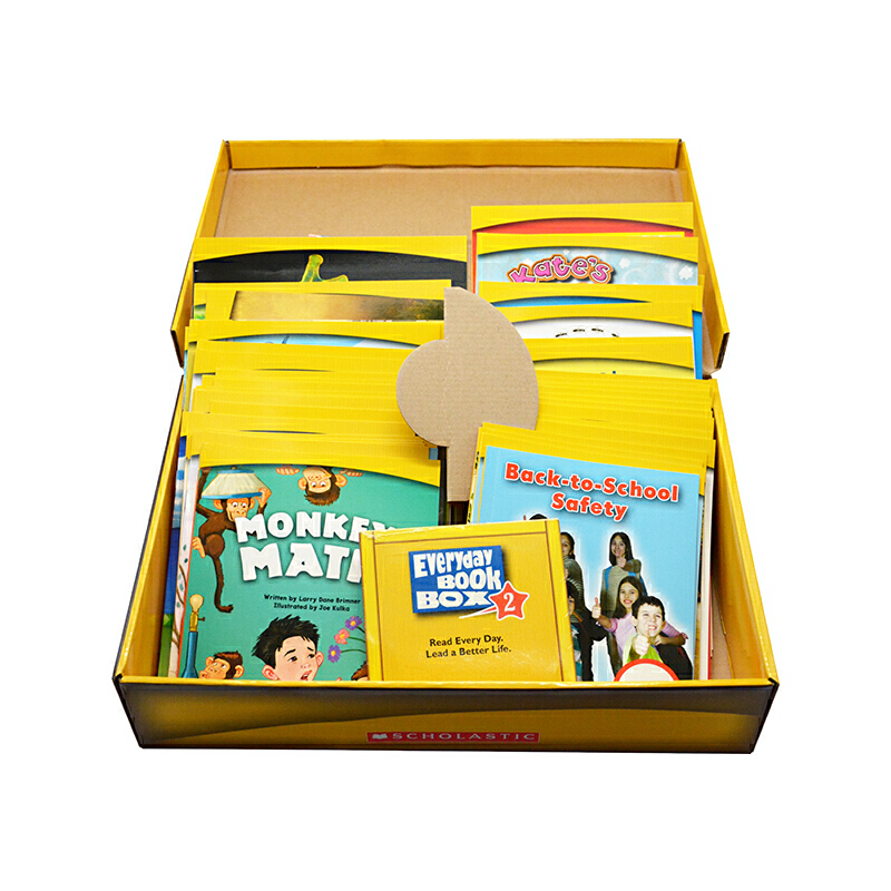 英文原版 Everyday Book Box2: Yellow 學樂天天閲讀 黃盒2 50冊 附教學練習CD