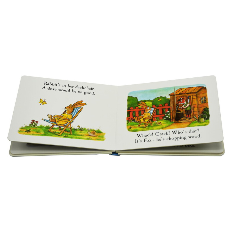 Tales from Acorn Wood 橡樹林故事集 Julia Donaldson 4冊紙板翻翻書 Axel Scheffler 英文原版兒童啟蒙繪本 Postman Bear