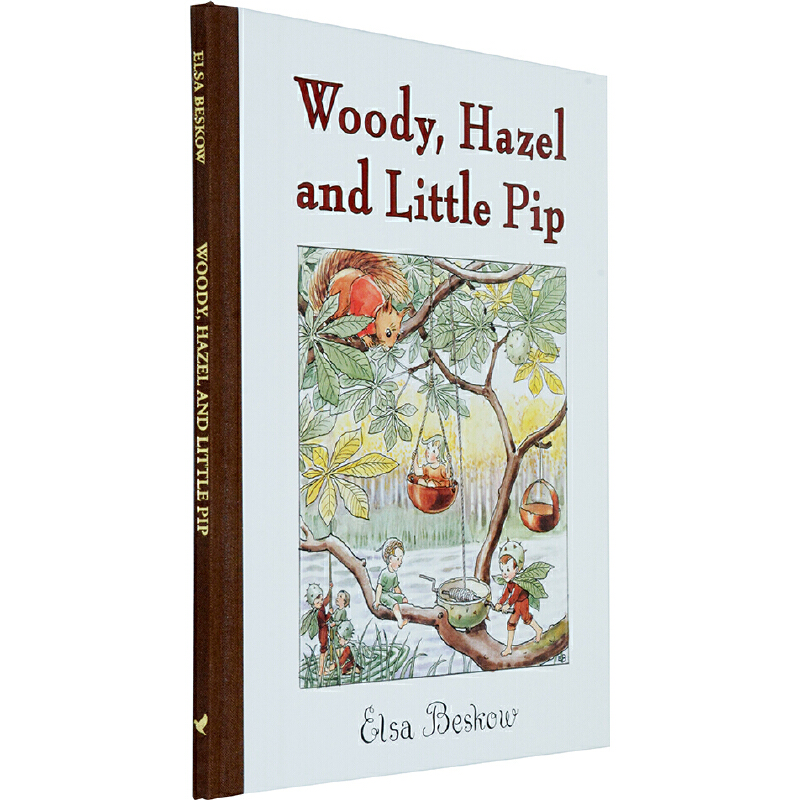 英文原版繪本 Woody Hazel and Little Pip 伍迪黑茲爾和小皮普 艾莎貝斯蔻繪本 Elsa Beskow