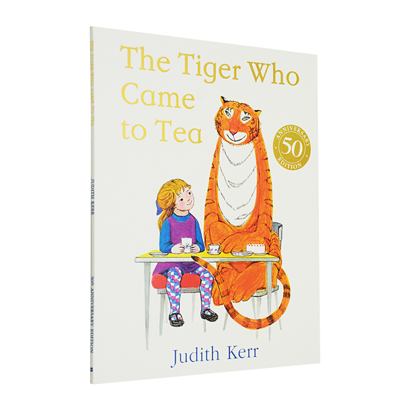 英文原版繪本 The Tiger Who Came To Tea 老虎來喝下午茶 常青藤爸爸推薦 Judith Kerr 朱迪絲·克爾