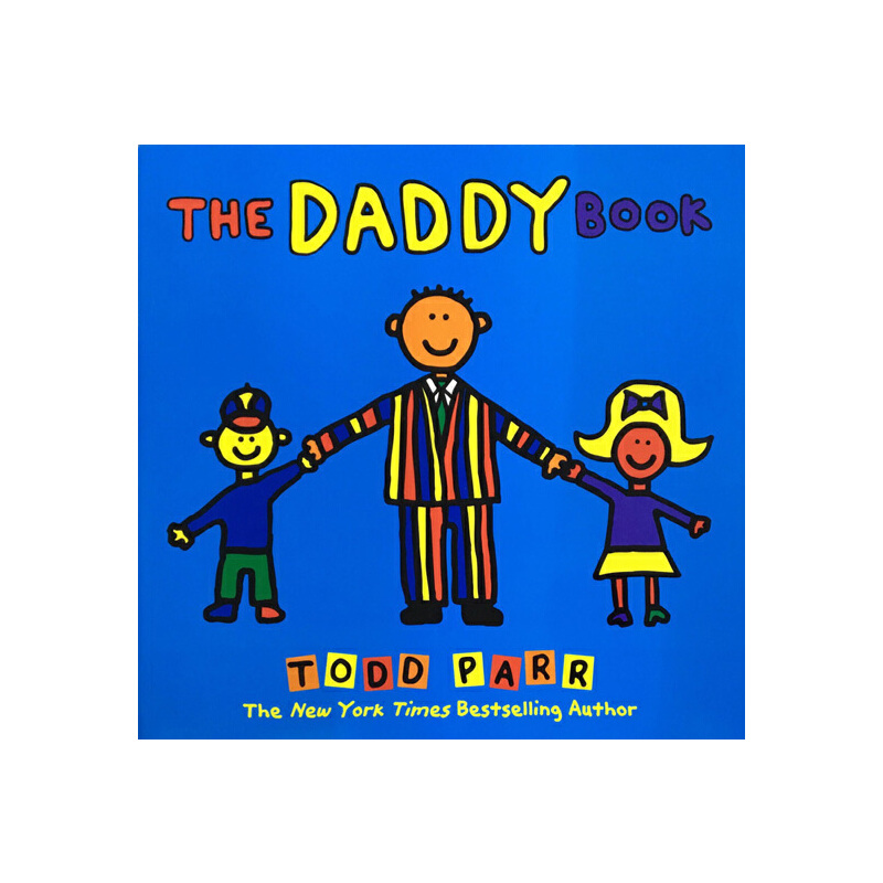 The Daddy Book 英文原版繪本 Todd Parr 託德·帕爾 孩子的情商培養書系列