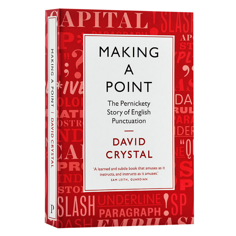 證明一個觀點 英文標點符號的故事 英文原版 Making a Point Crystal David 英語教材