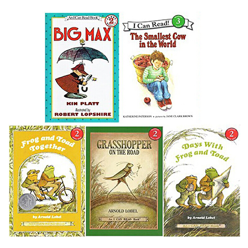 【汪培珽三階段5冊】英文原版繪本 I Can Read系列 兒童英語啟蒙圖畫書 Arnold Lobel 青蛙和蟾蜍 Frog And Toad
