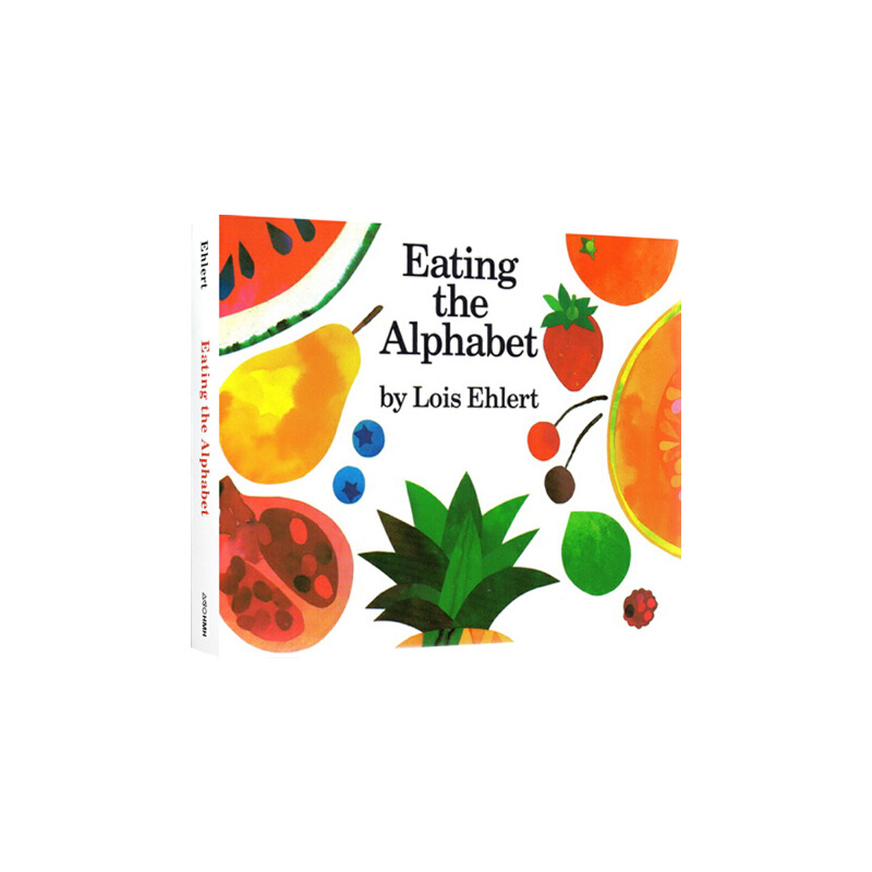#Eating the Alphabet 吃掉字母表 英文原版 繪本紙板書 名家Lois Ehlert 廖彩杏書單 認識水果蔬菜字母
