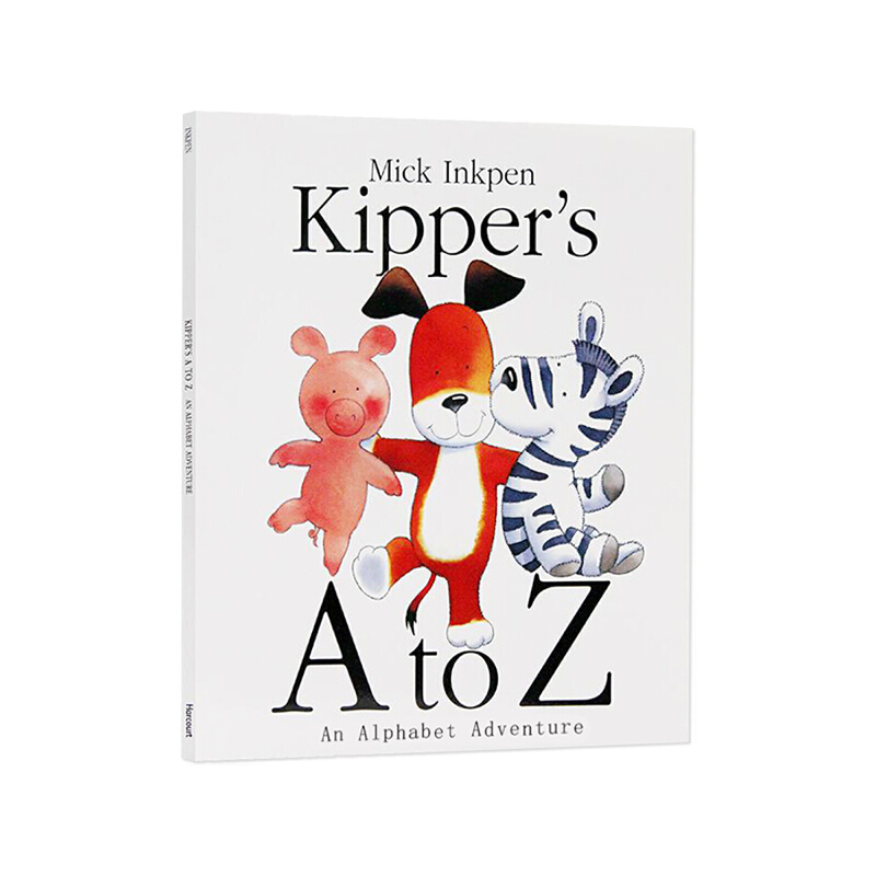 #英文原版 Kipper's A to Z 小狗卡皮 奇普字母大冒險 廖彩杏書單 兒童啟蒙繪本 An Alphabet Adventure