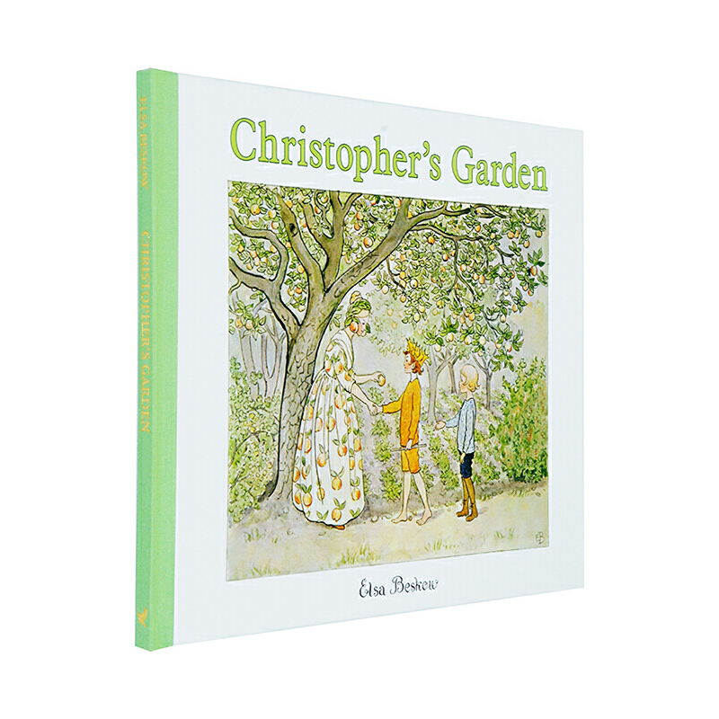 英文原版 Christopher's Garden 克里斯托家的豐收季 艾莎貝斯蔻 教育繪本 Elsa Beskow