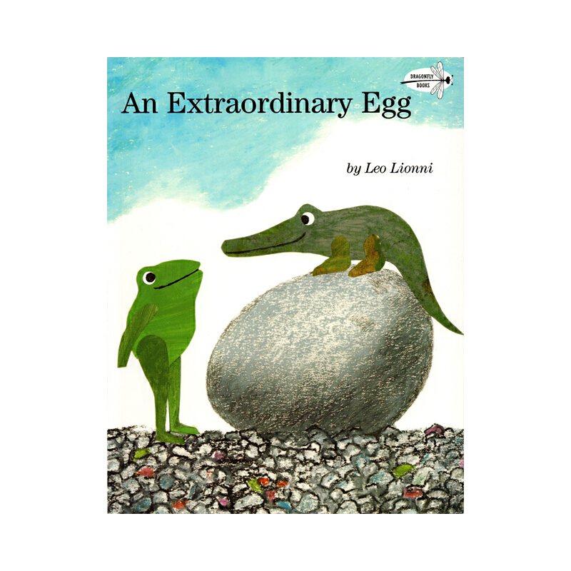 英文原版 An Extraordinary Egg 一隻奇特的蛋 凱迪克獎得主李歐李奧尼 兒童啟蒙圖畫故事書 Leo Lionni