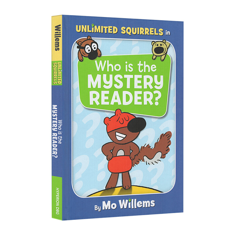 Who is the Mystery Reader 英文原版繪本3 6歲 精裝 兒童幽默故事繪本 小豬小象同作者 莫威廉斯 Mo Willems