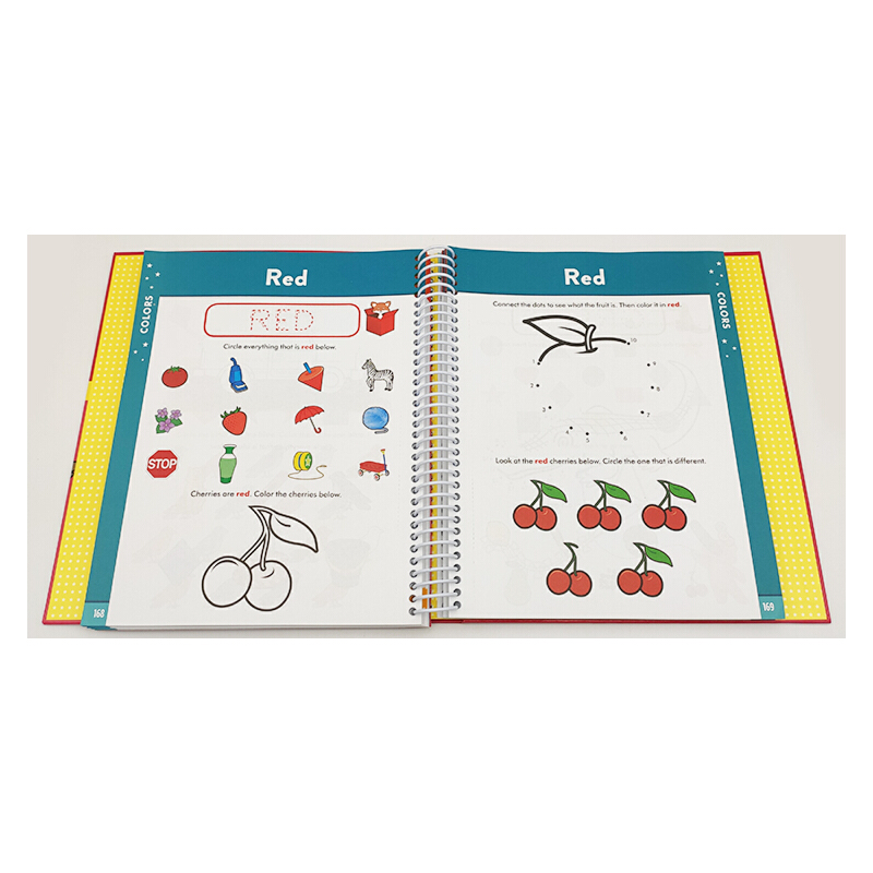 英文原版 Get Ready for School: More Pre-k 入學準備 學前早教精裝綜合活動練習冊 字母數字顏色形狀科學等練習