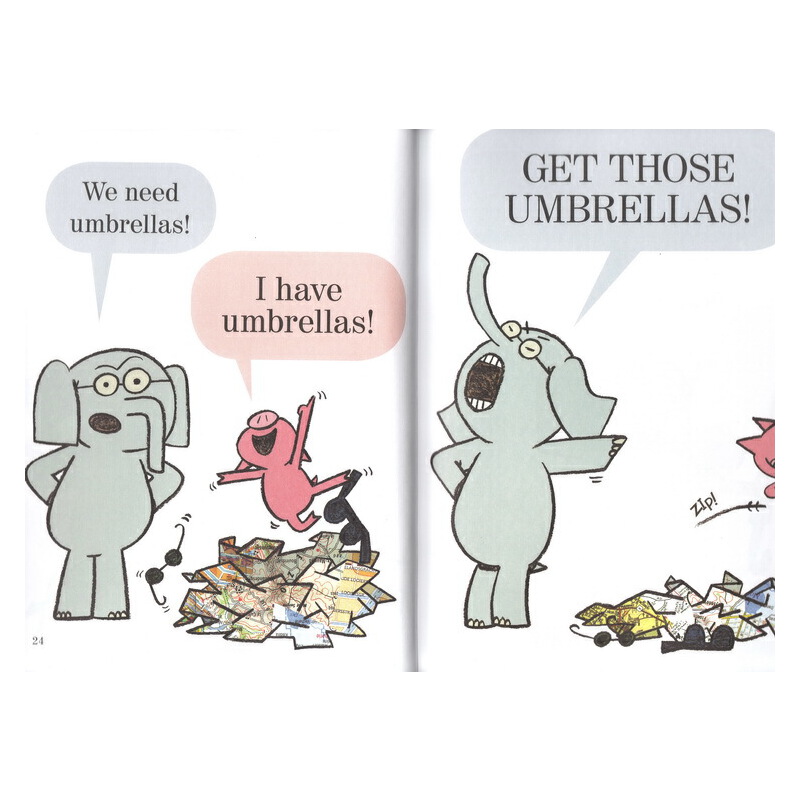 小豬小象系列 An Elephant and Piggie Book 英文原版 Let’s Go for a Drive! 讓我們一起去開車！Mo Willems 莫·威廉斯