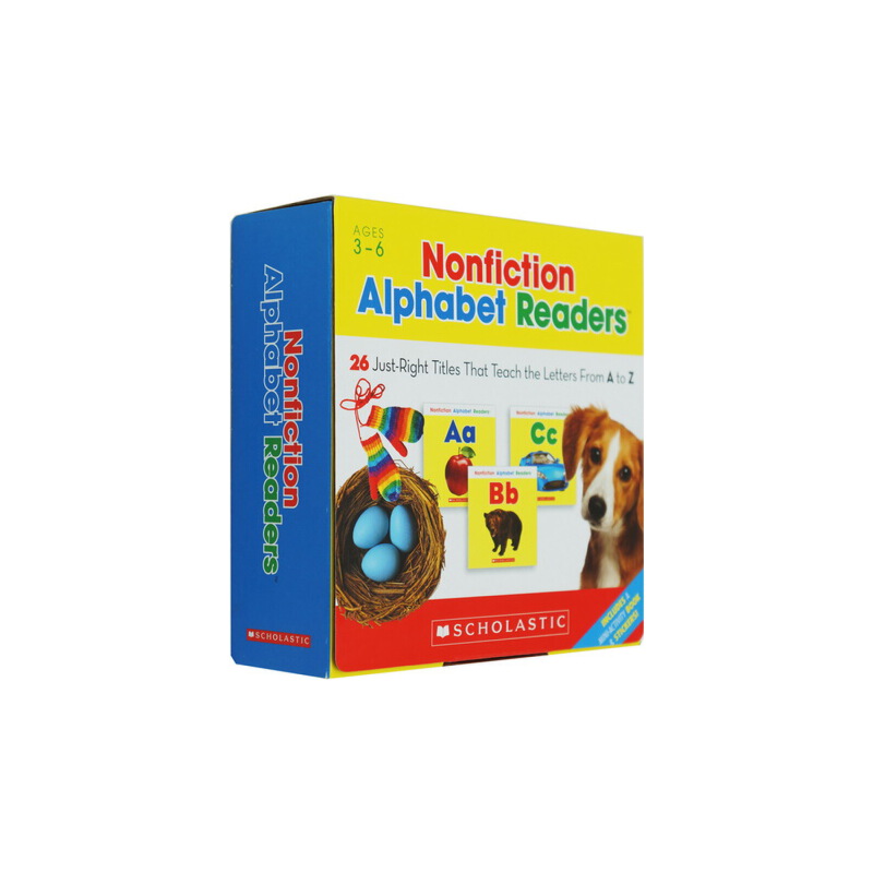 #Nonfiction Alphabet Readers 26冊 學樂字母啟蒙教材 Scholastic學樂