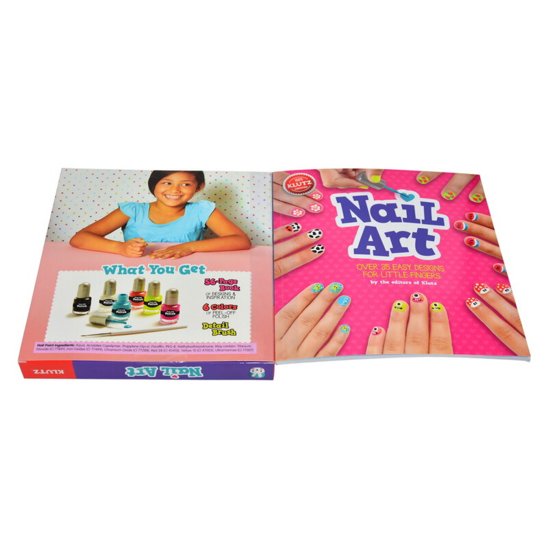 Nail Art 英文原版 Klutz 兒童美甲玩具 手工Diy製作 兒童益智 親子互動活動書