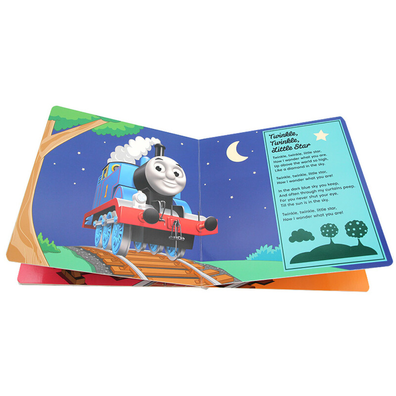 托馬斯和他的朋友們系列Goodnight Thomas晚安托馬斯 英文原版繪本Thomas and Friends兒童英語啟蒙紙板書 睡前圖畫故事書