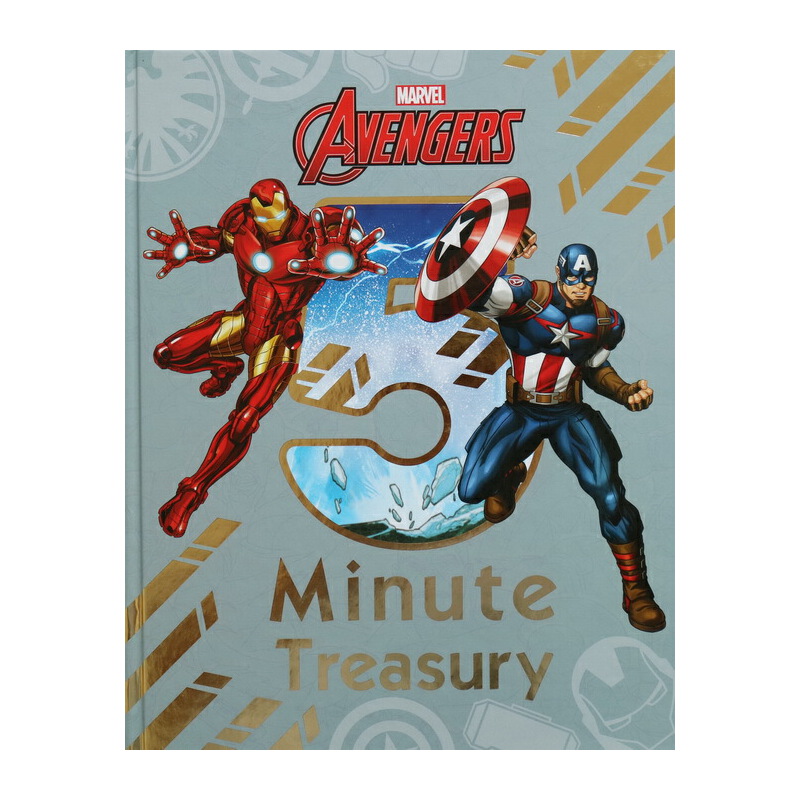 漫威復仇者聯盟五分鐘故事 英文原版 Marvel Avengers 5-Minute Treasury 含綠巨人 美國隊長 鋼鐵俠 雷神等