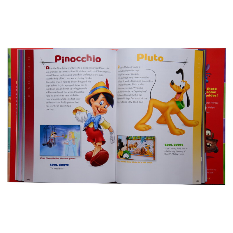 迪斯尼英文原版繪本 Disney Junior Encyclopedia of Animated Characters 動畫人物小百科