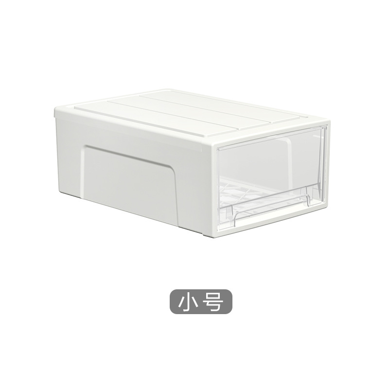 大小號防摔型塑料抽屜盒卧室收納櫃 新品透明整理櫃