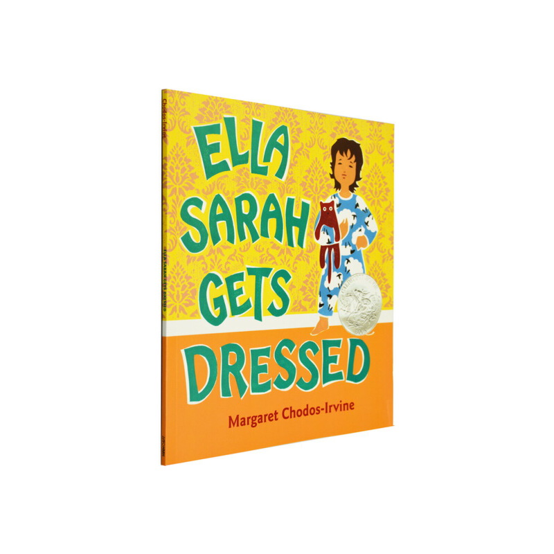英文原版繪本 Ella Sarah Gets Dressed 薩拉就要這樣穿 凱迪克大獎 瑪格麗特·喬多斯-歐文 穿衣搭配 兒童獨立性創造性繪本