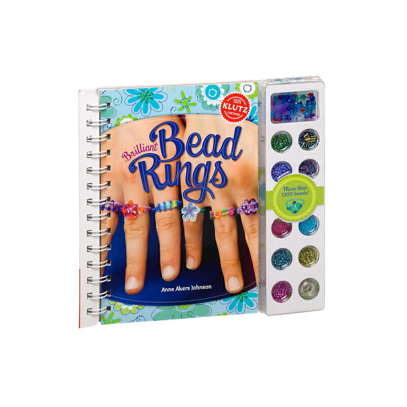 Brilliant Bead Rings 英文原版 Klutz 手工Diy製作 兒童益智 親子互動活動書