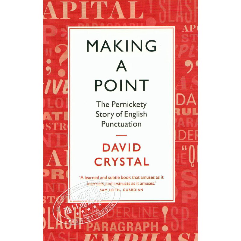證明一個觀點 英文標點符號的故事 英文原版 Making a Point Crystal David 英語教材