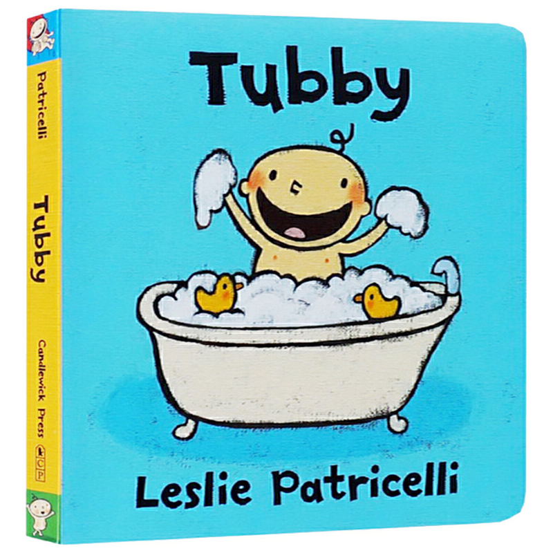 Tubby 英文原版繪本 leslie patricelli 小毛孩系列 一根毛 幼兒行為習慣培養繪本