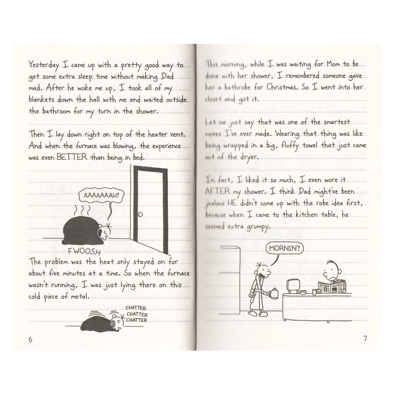 小屁孩日記#3 Diary of a Wimpy Kid The Last Straw 小鬼日記 英文原版兒童幽默小説讀物 Jeff Kinney 章節橋樑書